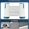 71IjHCUqxtL._AC_SX425_.jpg Retractable Ping Pong Net Upgrade Table Tennis Net Stands Upright Without Sagging Ping Pong Net